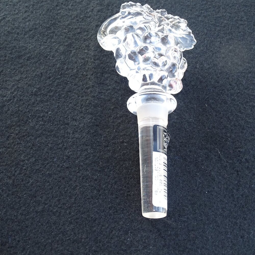 Mikasa Crystal Glass Wine Stopper